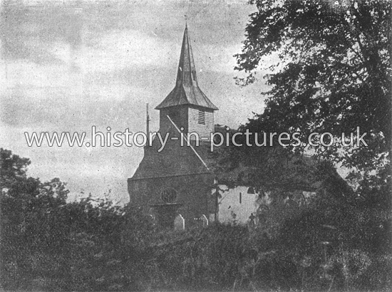 Lambourne Church, Lambourne, Essex. c.1906